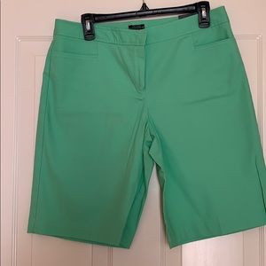 Kelly green brand new Bermuda shorts